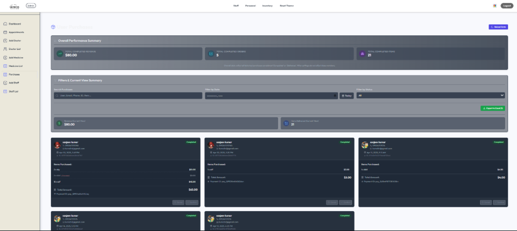 Appointment Booking Platform - Calendar View